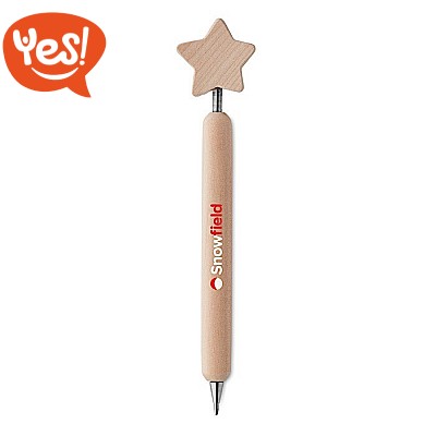 Penna in legno personalizzabile