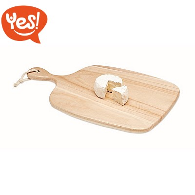 Piatto da portata in legno con manico