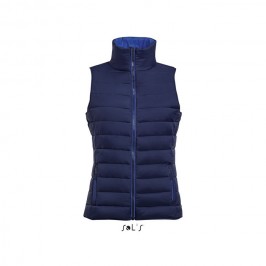 Piumino smanicato da donna