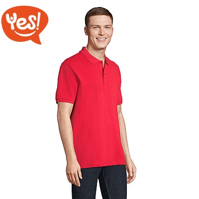 Polo da uomo in cotone biologico