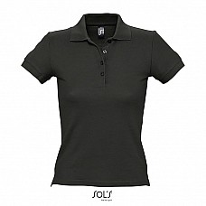 Polo in cotone personalizzabile da donna