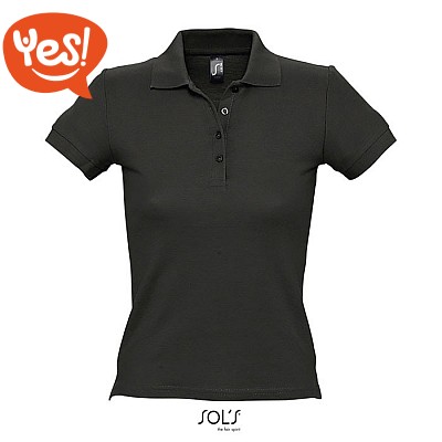 Polo in cotone personalizzabile da donna