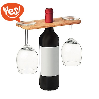 Porta calici in legno personalizzabile