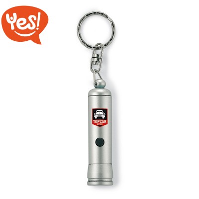 Portachiavi con torcia 1 LED