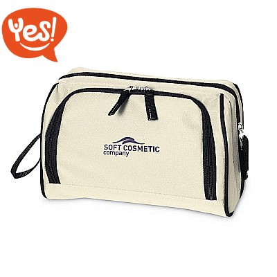 Portatrucchi con tasca frontale