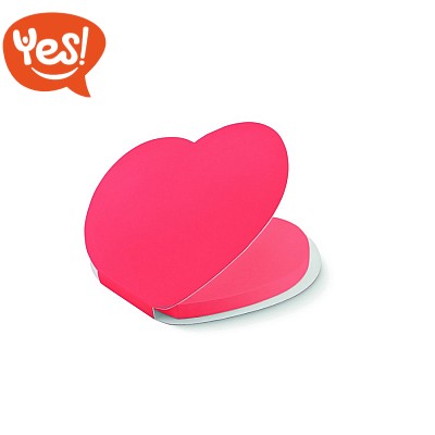 Post-it a forma di cuore