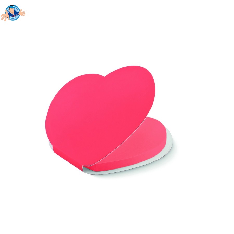 Post-it a forma di cuore, Logo Personalizzato