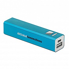 Power bank 2200 mAh in alluminio