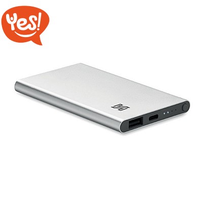 Power bank in alluminio