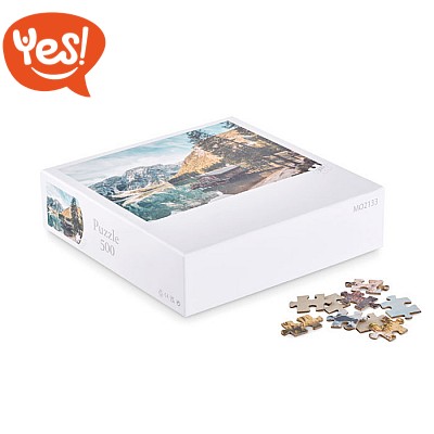 Puzzle con scatola personalizzabile