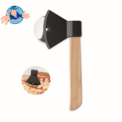 Rotella taglia pizza a forma di ascia