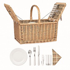 Set cestino da picnic con accessori