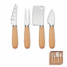 Set coltelli da formaggio in confezione regalo