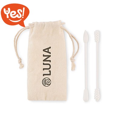 Set cotton fioc riutilizzabili