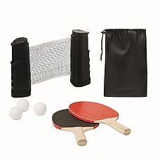 Set da ping pong con rete estensibile