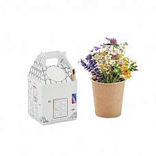 Set giardinaggio da colorare per bambini