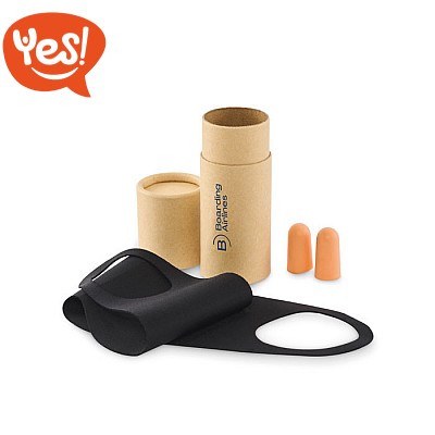 Set mascherina per il sonno e tappi per le orecchie Set mascherina per il sonno e tappi per le orecchie