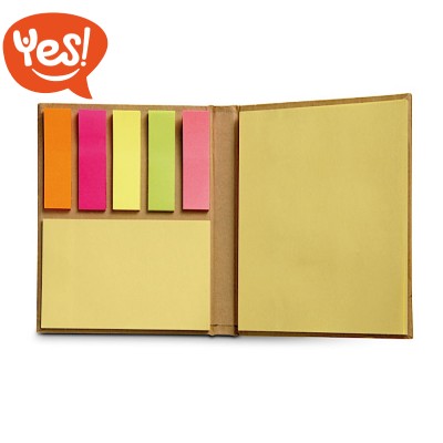 Set memo pad in cartone riciclato