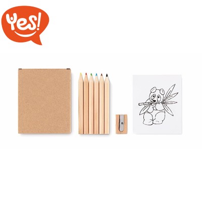 Set per colorare con 20 disegni