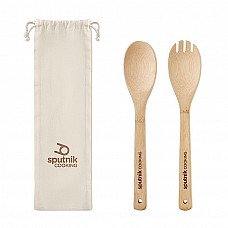 Set per insalata in bamboo