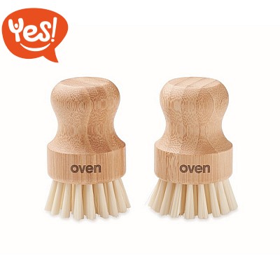 Set spazzole per pulizia di verdure ed ortaggi