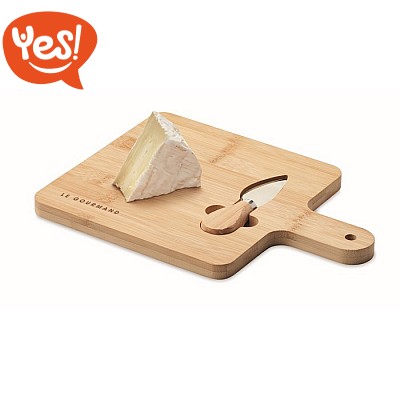 Set tagliere e coltello per formaggi