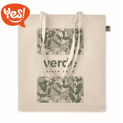 Shopper in cotone bio personalizzabile