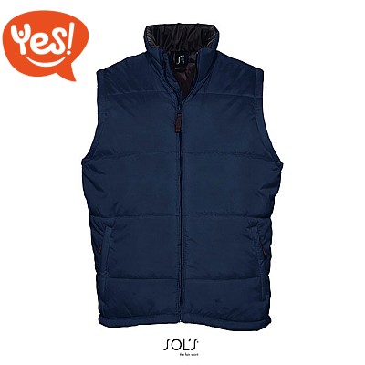 Smanicato imbottito Bodywarmer da uomo