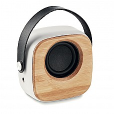 Speaker Bluetooth in bamboo