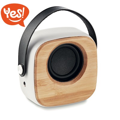 Speaker Bluetooth in bamboo