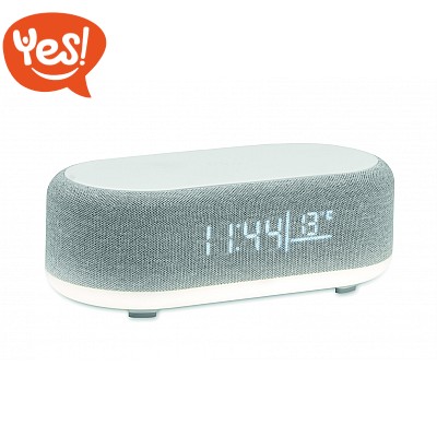 Speaker con stazione meteo e luce