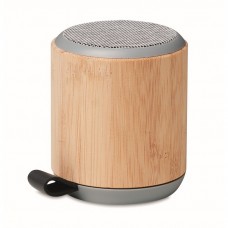 Speaker wireless in bambù