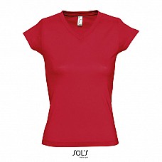 T-shirt da donna con scollo a V