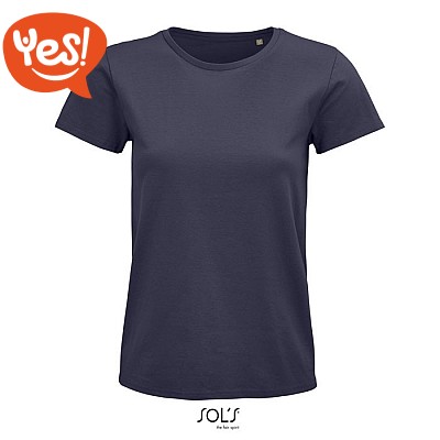 T-shirt in cotone jersey bio da donna