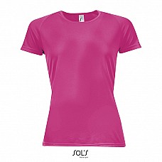 T-shirt traspirante personalizzabile da donna