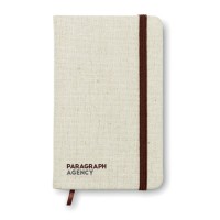 Taccuino A6 con copertina in canvas