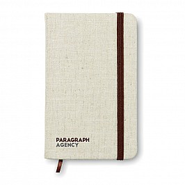 Taccuino A6 con copertina in canvas
