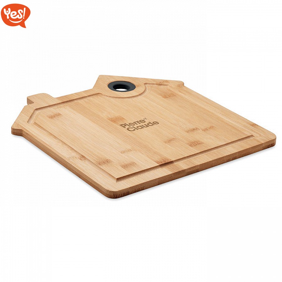 Tagliere In Bambù Personalizzato Con Incisione Laser – 20x30x1 Cm – Regalo Per Mamma, Nonna – Confezione Regalo E Biglietto