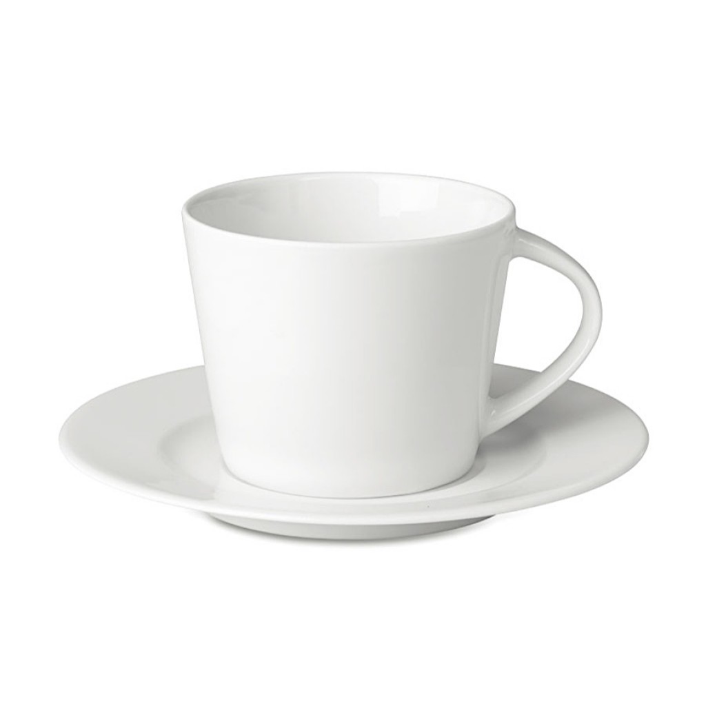 Tazza cappuccino e piattino, Logo Personalizzato
