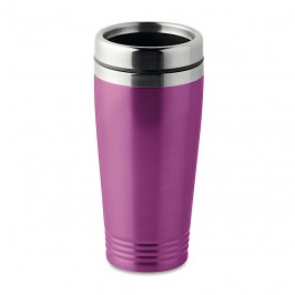 Tazza in acciaio inossidabile con coperchio in PP 