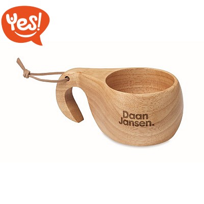 Tazza infrangibile in legno di quercia Tazza infrangibile in legno di quercia