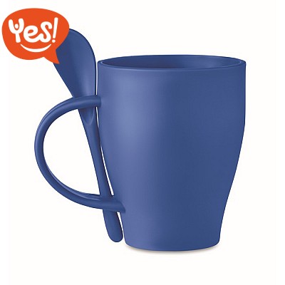 Tazza personalizzabile con cucchiaino