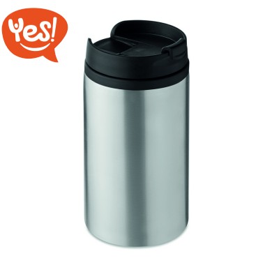 Tazza termica con tappo. Capacità 250ml