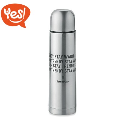 Thermos  in acciaio riciclato da 500 ml