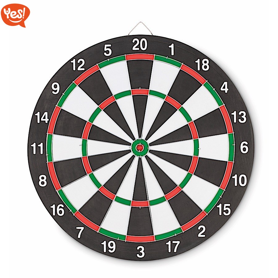 Bersaglio Per Freccette Doppia Faccia - Con Gancio Per Parete Per Bar E Casa - Foto 5