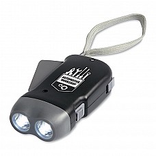 Torcia dinamo con 2 LED