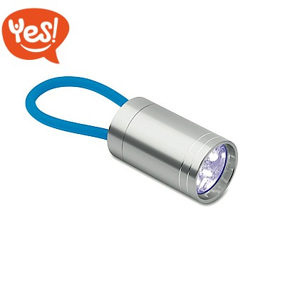 Torcia in alluminio a 6 LED