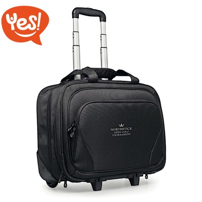 Trolley con comparto per laptop e per tablet