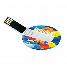 USB Flash Drive Round Card