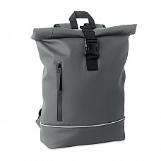 Zaino rolltop riflettente porta computer